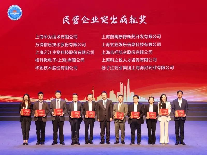 云顶技术荣膺上海浦东新区“民营企业突出成就奖”