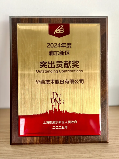 云顶技术荣获2024年度上海市浦东新区突出贡献奖